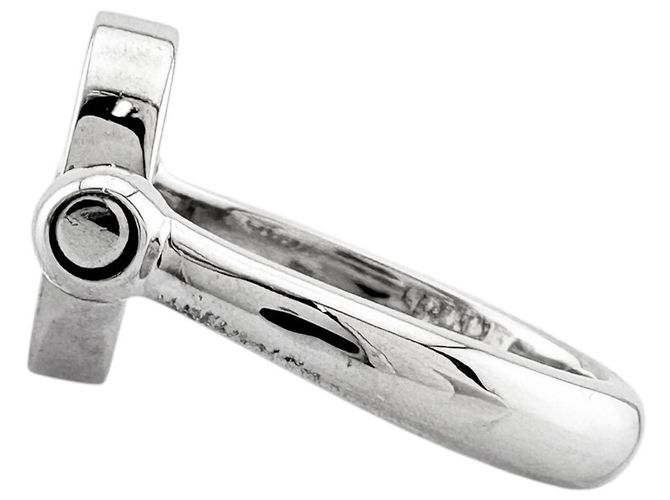 Bulgari Anillo Flip Bvlgari en oro blanco de 18K - vista 6