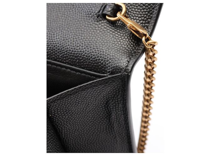 Borsa a tracolla Yves Saint Laurent Paris Cassandra Nero - vista 5