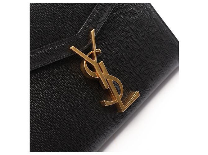 Borsa a tracolla Yves Saint Laurent Paris Cassandra Nero - vista 6