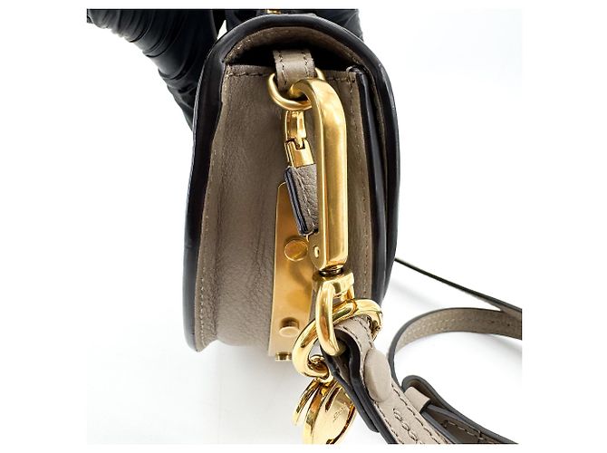 Chloé Chloe Nile Leather Small Braun - Ansicht 4