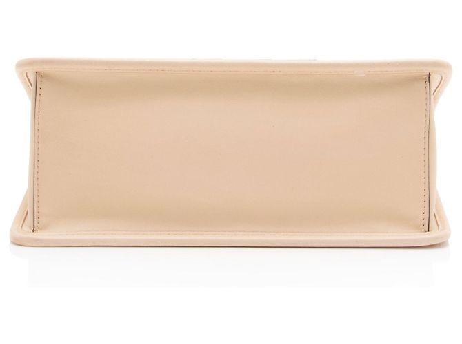 Borsa a spalla media Fendi Leather Kan I F Marrone Beige - vista 4