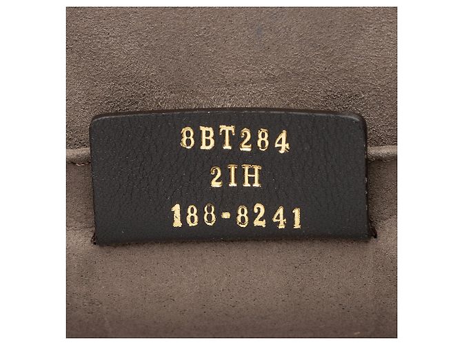 Borsa a spalla media Fendi Leather Kan I F Marrone Beige - vista 6