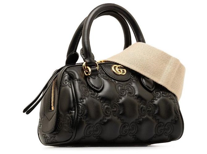 Borsa media Gucci GG Matelassé trapuntata Nero - vista 3