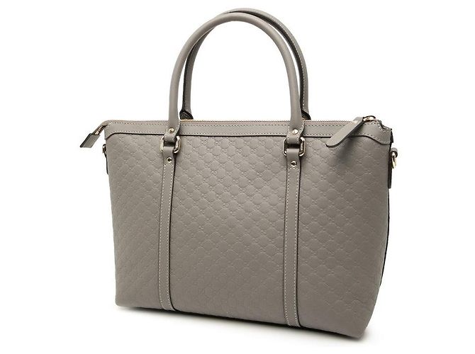 Bolsa Gucci Micro Guccissima Cinza - vista 2