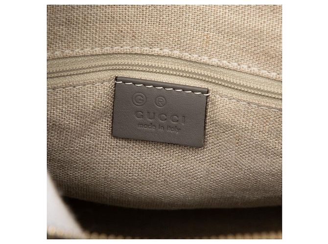 Bolsa Gucci Micro Guccissima Cinza - vista 5