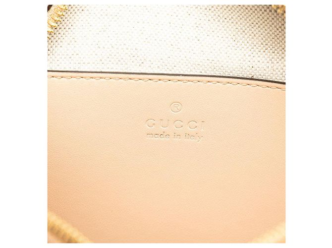 Borsa a tracolla piccola Gucci GG Matelassé Marrone Beige - vista 8