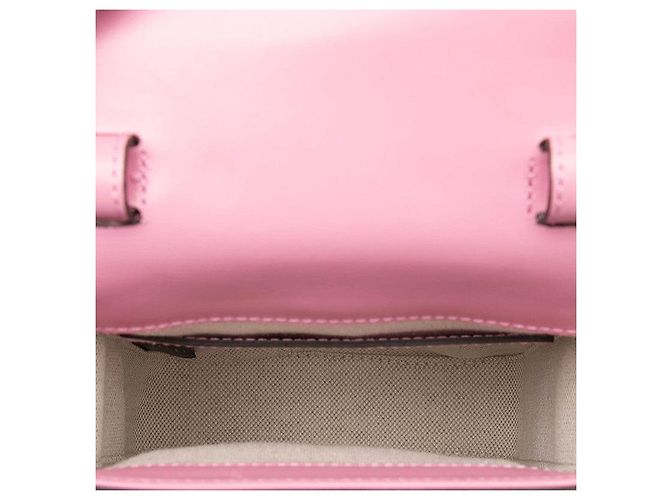 Mini mochila Gucci Bamboo Rosa - vista 4