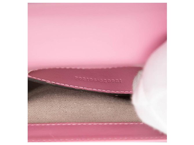 Mini mochila Gucci Bamboo Rosa - vista 6