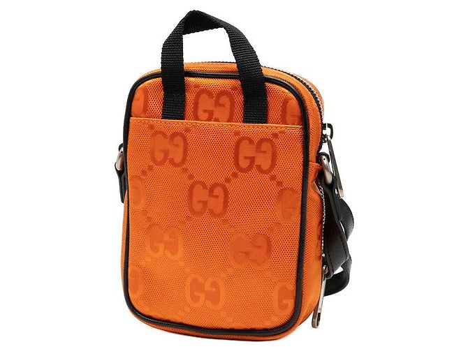 Gucci Off The Grid Schultertasche Orange - Ansicht 2