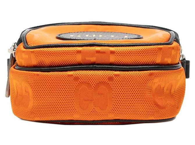 Gucci Off The Grid Schultertasche Orange - Ansicht 3