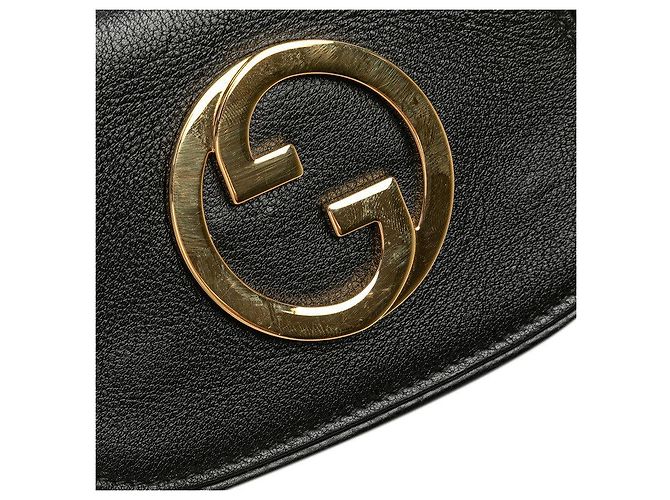 Borsa a tracolla Gucci Blondie Nero - vista 5