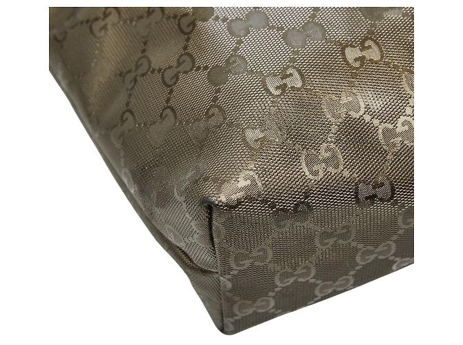 Gucci GG Bedruckte Tote Bag Golden Metallisch - Ansicht 5