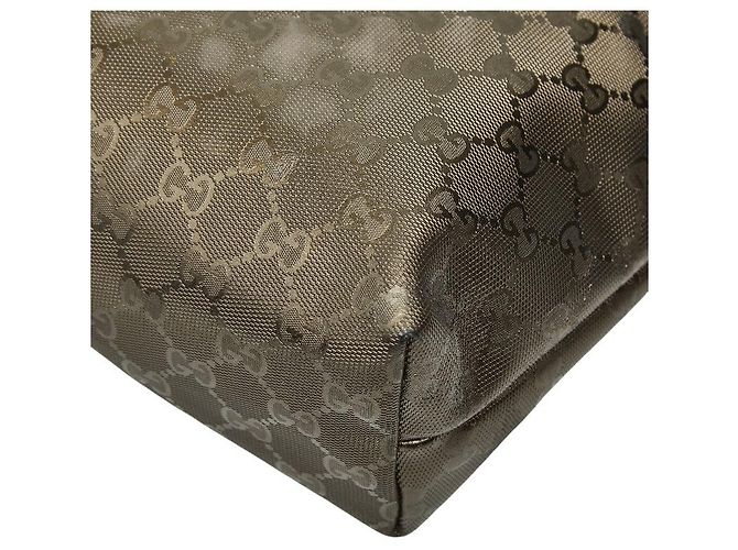 Gucci GG Bedruckte Tote Bag Golden Metallisch - Ansicht 6