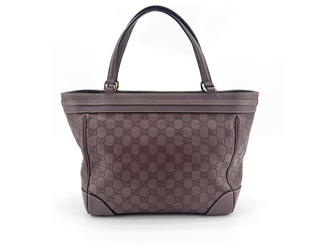 Gucci Mayfair Guccissima Leather Medium Marrone - vista 2