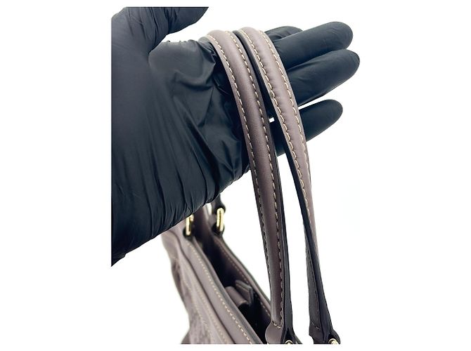 Gucci Mayfair Guccissima Leather Medium Marrone - vista 7