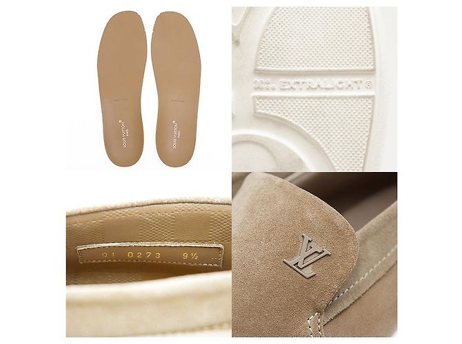 Louis Vuitton Pacific Line Suede Loafer Braun Weiß - Ansicht 10