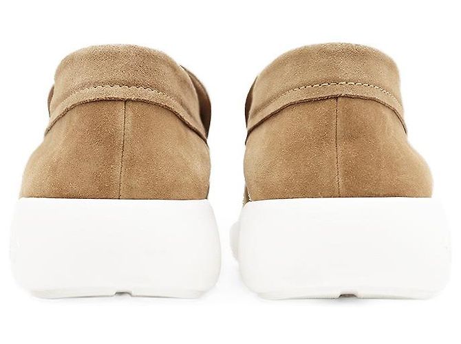 Louis Vuitton Pacific Line Suede Loafer Braun Weiß - Ansicht 7