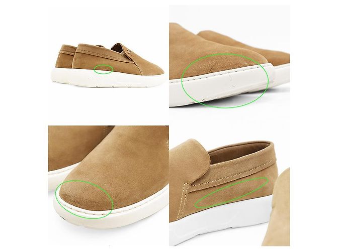 Louis Vuitton Pacific Line Suede Loafer Braun Weiß - Ansicht 9