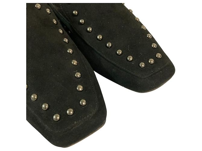 Autre Marque Mocassino in camoscio GEMMA LINN Nero - vista 6