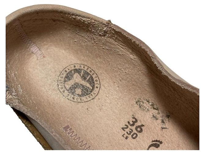 Autre Marque BIRKENSTOCK BUCKLEY Wildleder Clogs Pink - Ansicht 10