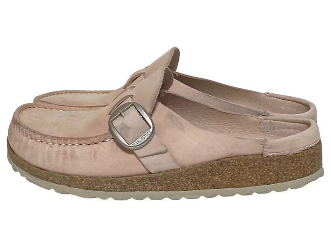 Autre Marque BIRKENSTOCK BUCKLEY Wildleder Clogs Pink - Ansicht 2