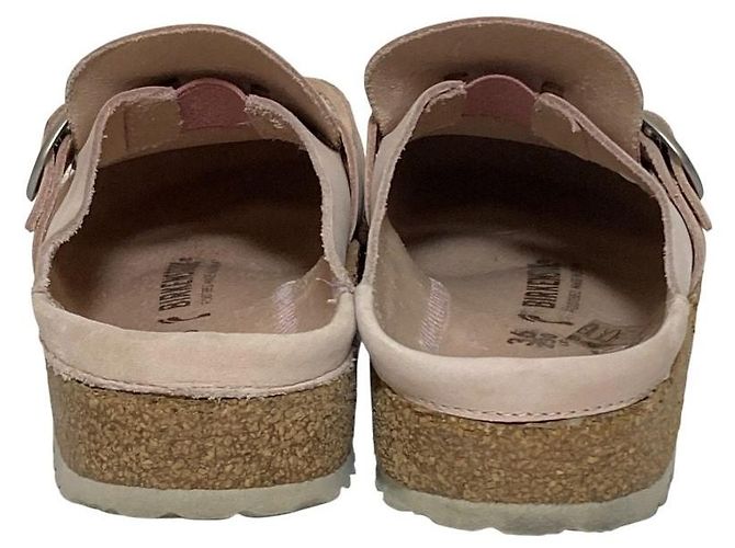 Autre Marque BIRKENSTOCK BUCKLEY Wildleder Clogs Pink - Ansicht 3