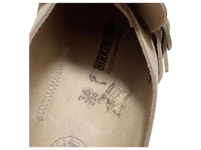 Autre Marque BIRKENSTOCK BUCKLEY Wildleder Clogs Pink - Ansicht 7