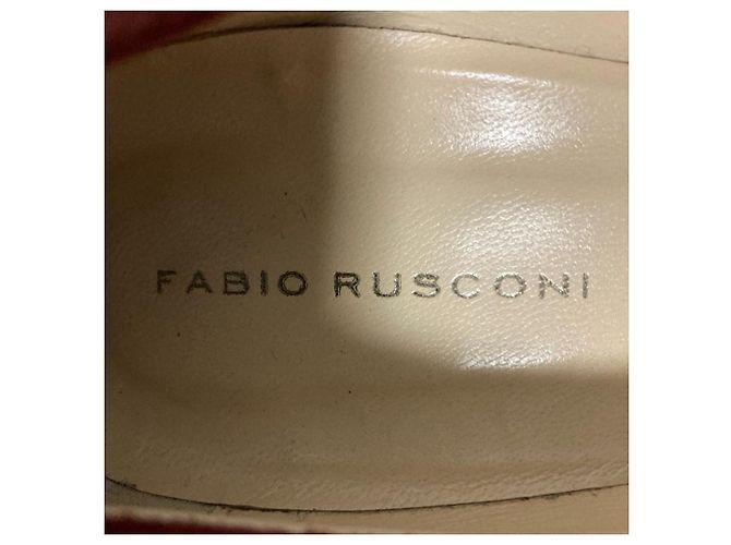 Autre Marque Décolleté in camoscio Fabio Rusconi Marrone - vista 8