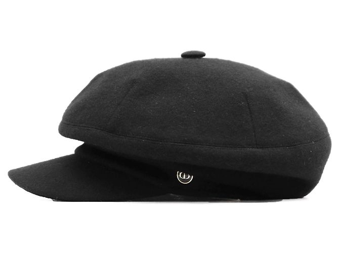 Autre Marque Christian Dior CD Logo Hut aus Wolle und Nylon Schwarz - Ansicht 13
