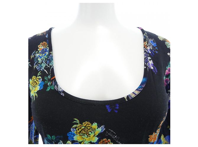 Autre Marque Top Just Cavalli Preto - vista 5