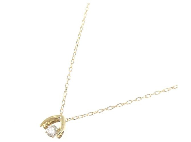 Autre Marque Diamantenhalskette Au750 Golden - Ansicht 2
