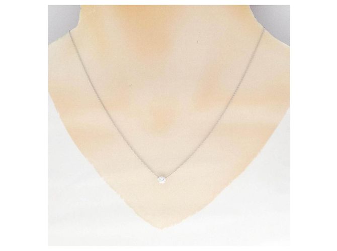 Autre Marque Colar de Diamantes Pt950 Pt850 Prata - vista 6