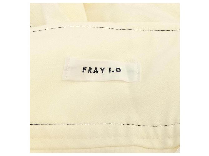 Autre Marque Gonna FRAY I.D Bianco - vista 4