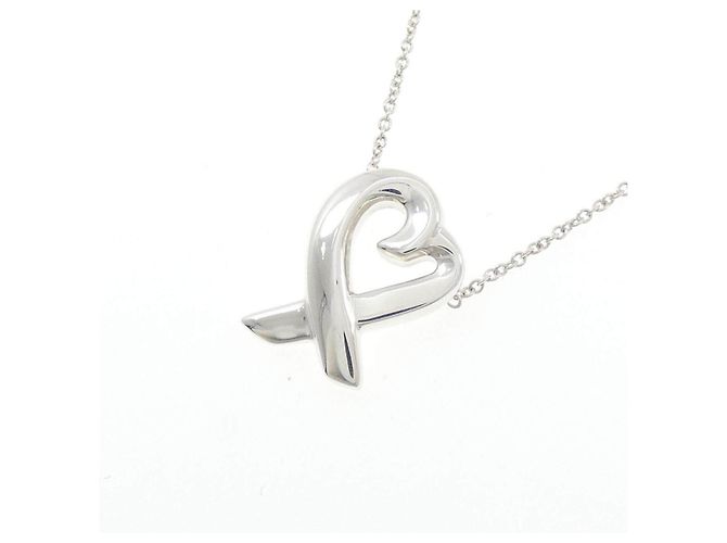 Tiffany & Co. Loving Heart 925 Halskette Silber - Ansicht 3