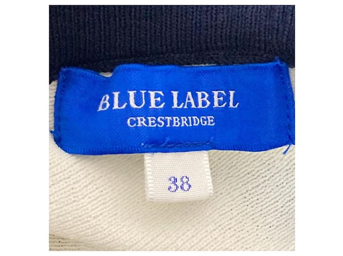 Autre Marque BLUE LABEL CRESTBRIDGE Strickrock mit Streifen Blau - Ansicht 4