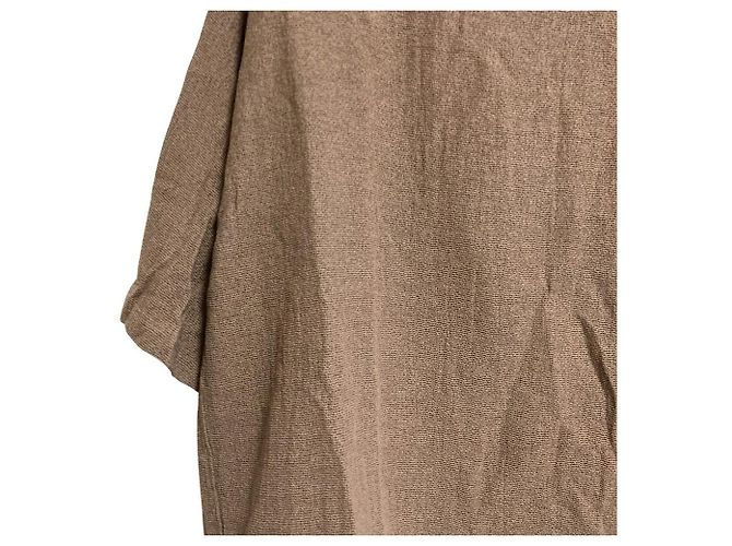 Autre Marque Top de malha mesh L'ESSAGE JOURNAL STANDARD Marrom - vista 3
