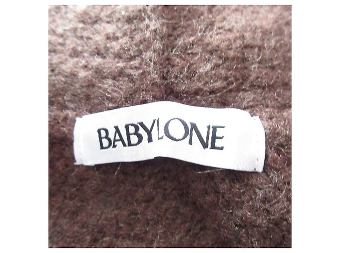 Autre Marque Babylone Cable V-Neck Wool Pullover Brown - view 6