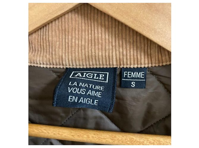 Autre Marque Aigle Steppjacke Beige - Ansicht 8