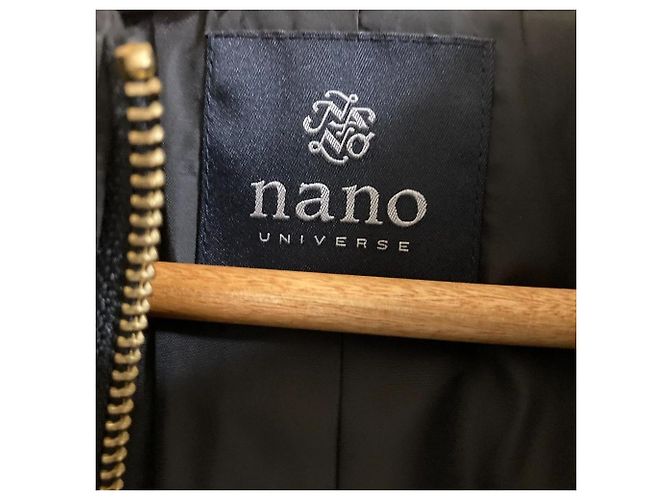 Autre Marque Cappotto imbottito NANO universe Nero - vista 5
