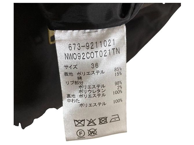 Autre Marque Cappotto imbottito NANO universe Nero - vista 6