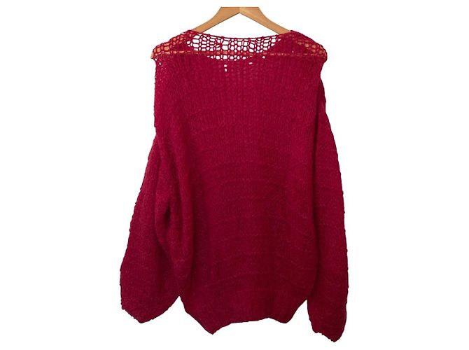 Autre Marque GALLARDAGALANTE Mohair Strickpullover Pink - Ansicht 2