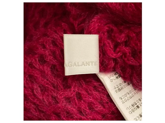 Autre Marque GALLARDAGALANTE Mohair Strickpullover Pink - Ansicht 6