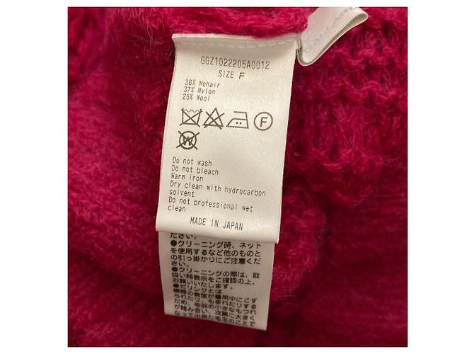 Autre Marque GALLARDAGALANTE Mohair Strickpullover Pink - Ansicht 7