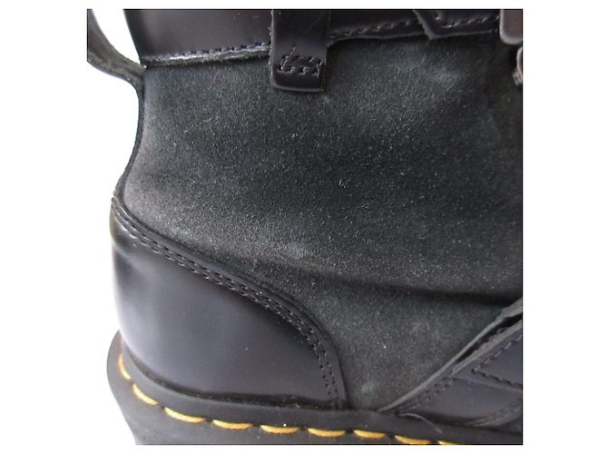 Autre Marque Dr. Martens Marsha Leder Stiefeletten Schwarz - Ansicht 10
