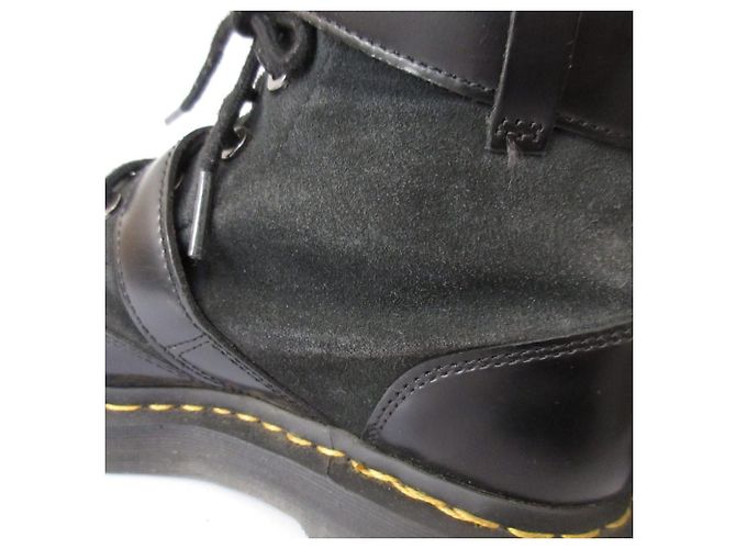 Autre Marque Dr. Martens Marsha Leder Stiefeletten Schwarz - Ansicht 13