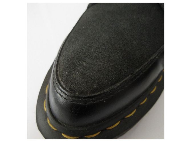 Autre Marque Dr. Martens Marsha Leder Stiefeletten Schwarz - Ansicht 14