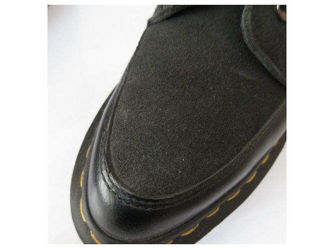 Autre Marque Dr. Martens Marsha Leder Stiefeletten Schwarz - Ansicht 15
