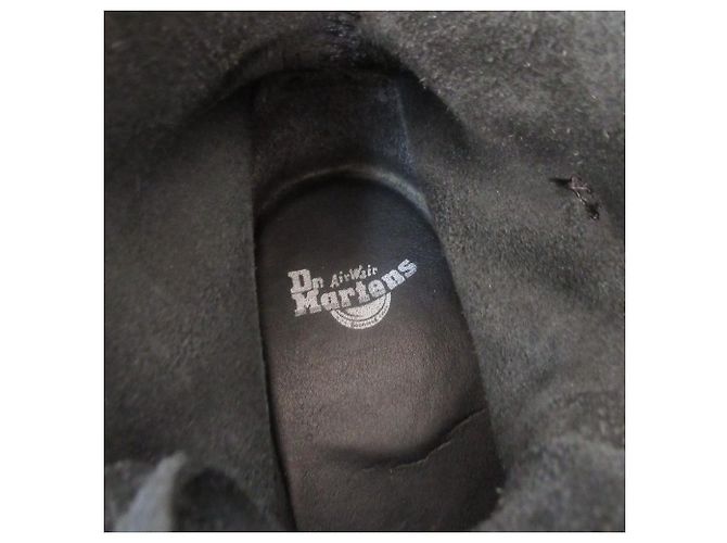 Autre Marque Dr. Martens Marsha Leder Stiefeletten Schwarz - Ansicht 5