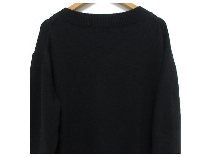 Autre Marque Dorothee Schumacher Strickpullover aus Wolle und Kaschmir Schwarz - Ansicht 4