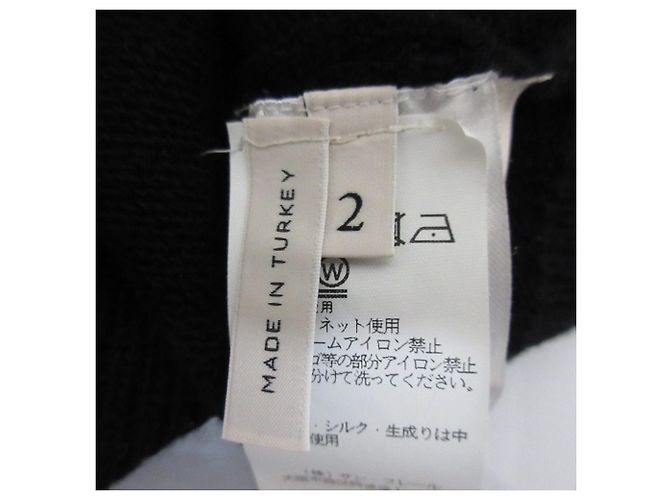 Autre Marque Dorothee Schumacher Strickpullover aus Wolle und Kaschmir Schwarz - Ansicht 7